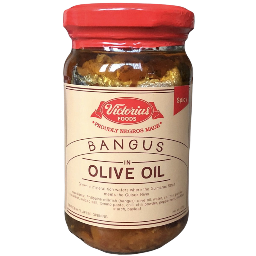 Victoria’s Foods - Bangus in Olive Oil SPICY 8 OZ
