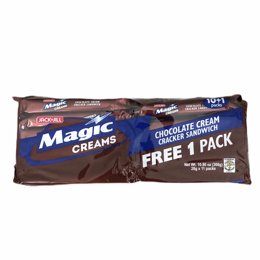 Jack ‘N Jill - Magic Creams Chocolate Cream Cracker Sandwich 10.86 OZ