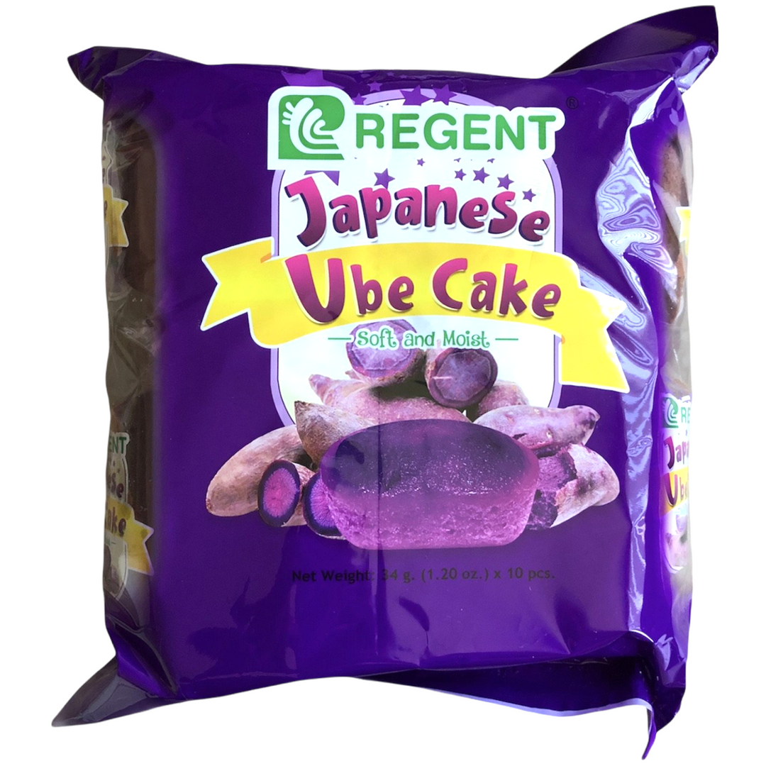 Regent - Japanese Ube Cake Soft & Moist 10 Pack