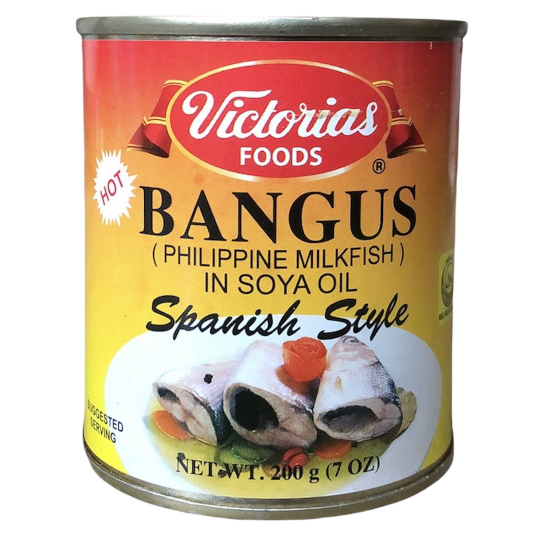 Victoria’s Foods - Bangus in Soya Oil Spanish Style HOT 7 OZ
