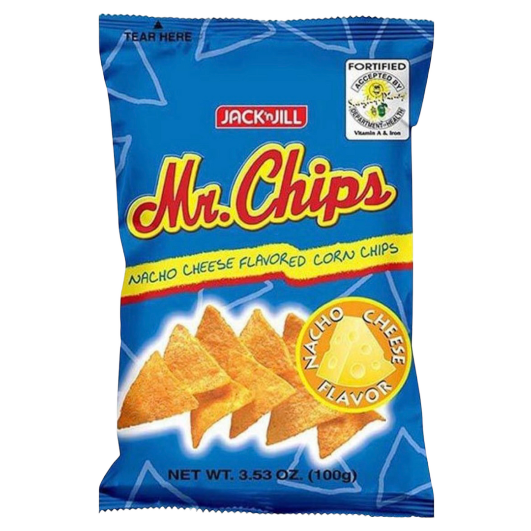 Jack ‘N Jill - Mr. Chips Nacho Cheese Flavored Corn Chips 100 G