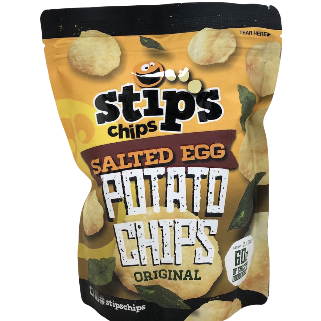 Stips Chips - Salted Egg Potato Chips Original 2.12 OZ