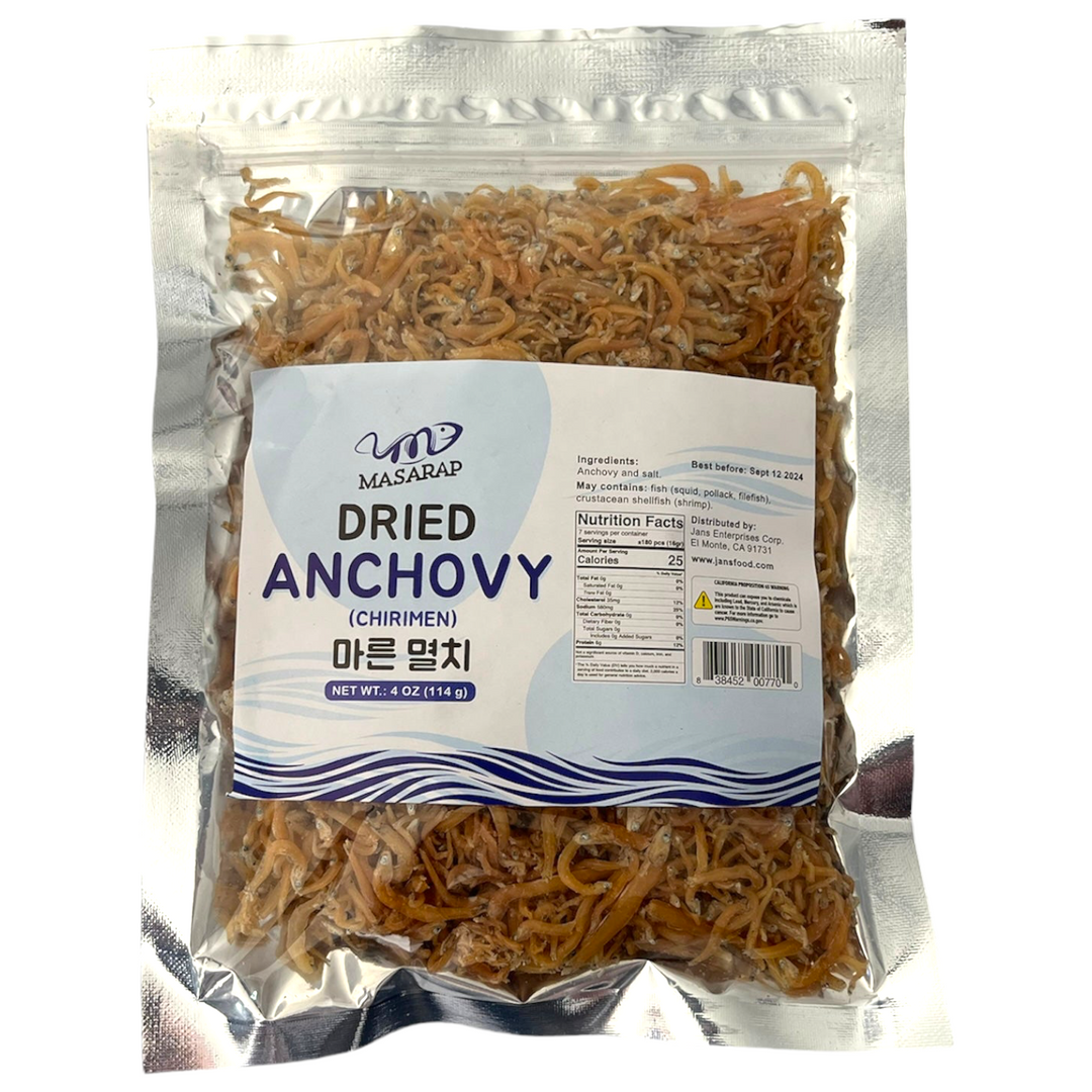 Masarap - Dried Anchovy 4 OZ