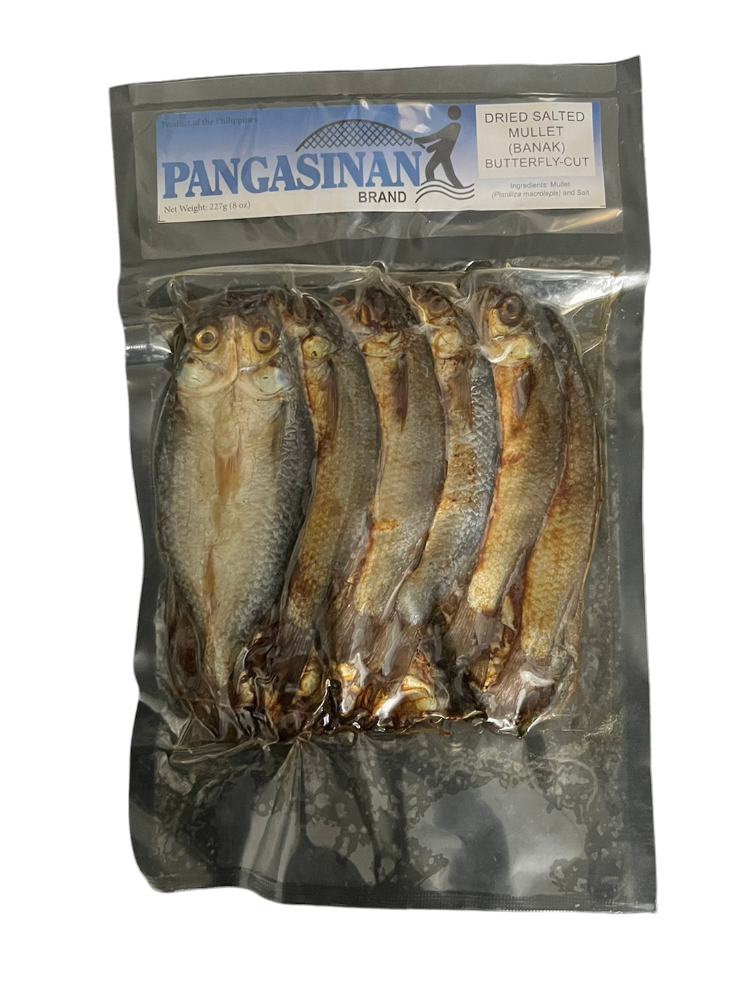 Pangasinan-Dried Salted Mullet-BANAK Butterfly Cut 8 oz