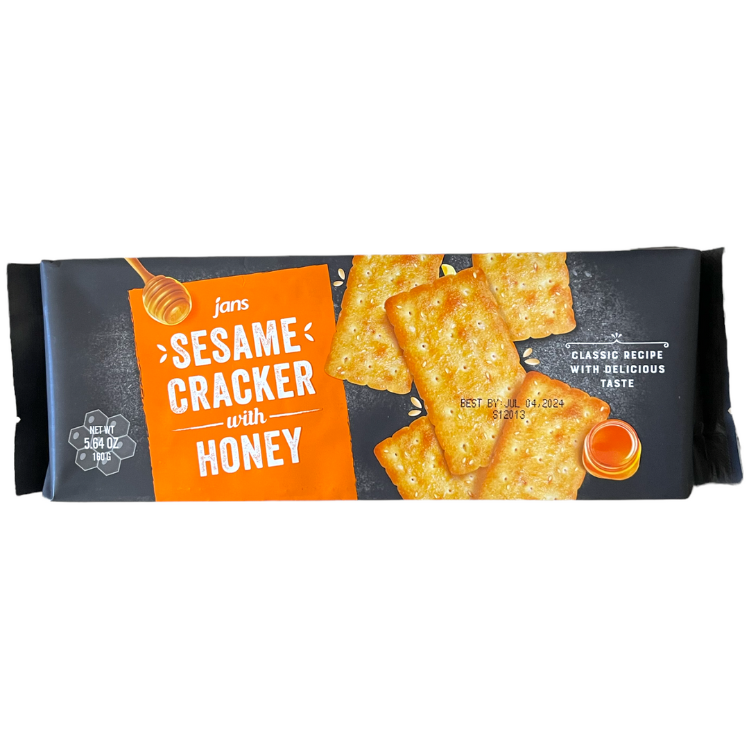 Jans - Sesame Cracker with Honey 5.64 OZ