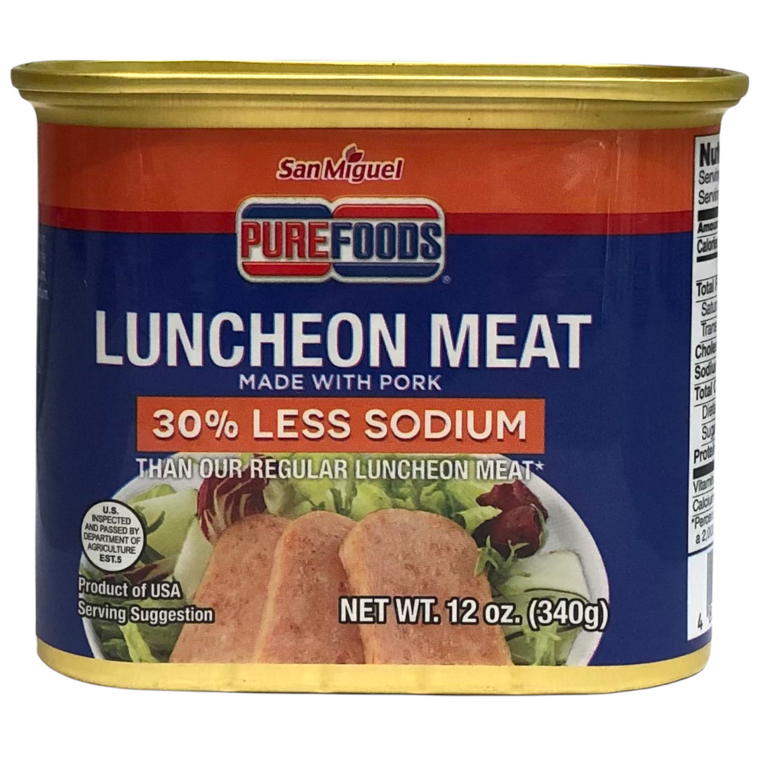 San Miguel - Purefoods Luncheon Meat 30% Less Sodium 12 OZ
