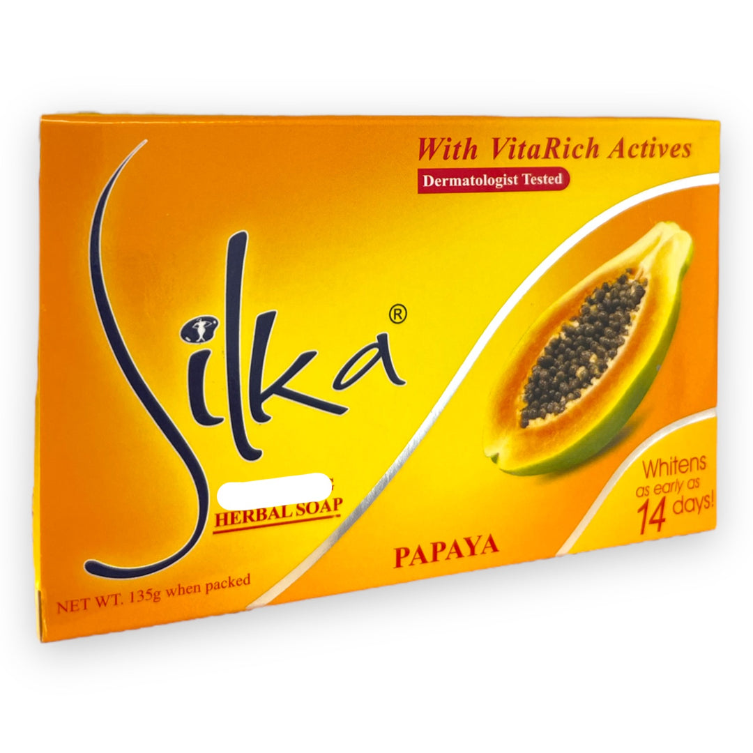 Silka - Papaya Herbal Soap 135 G