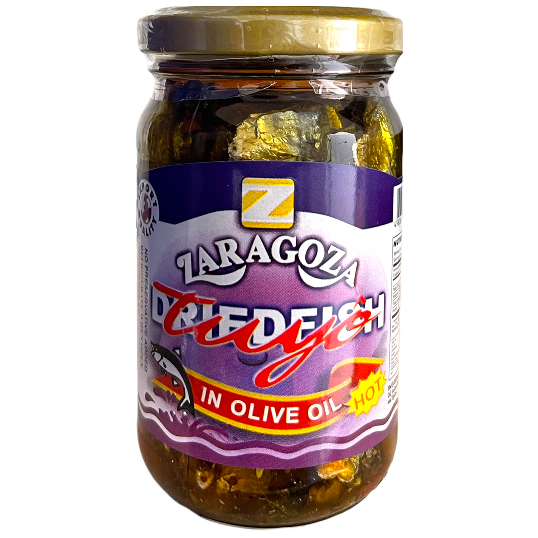 Zaragoza - Dried Fish Tuyo in Olive Oil HOT 7.76 OZ