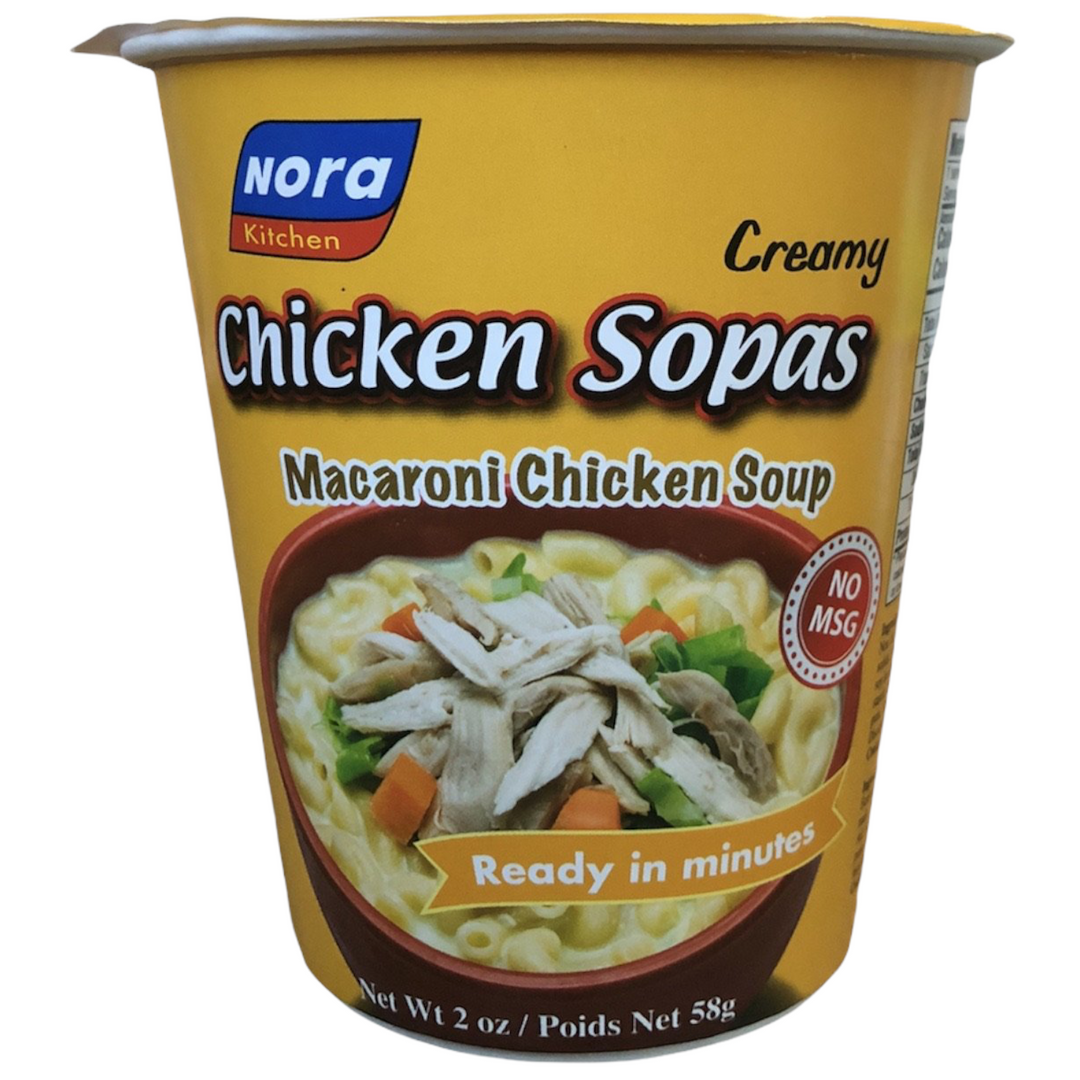Nora Kitchen - Creamy Chicken Sopas Macaroni Chicken Soup 2 OZ