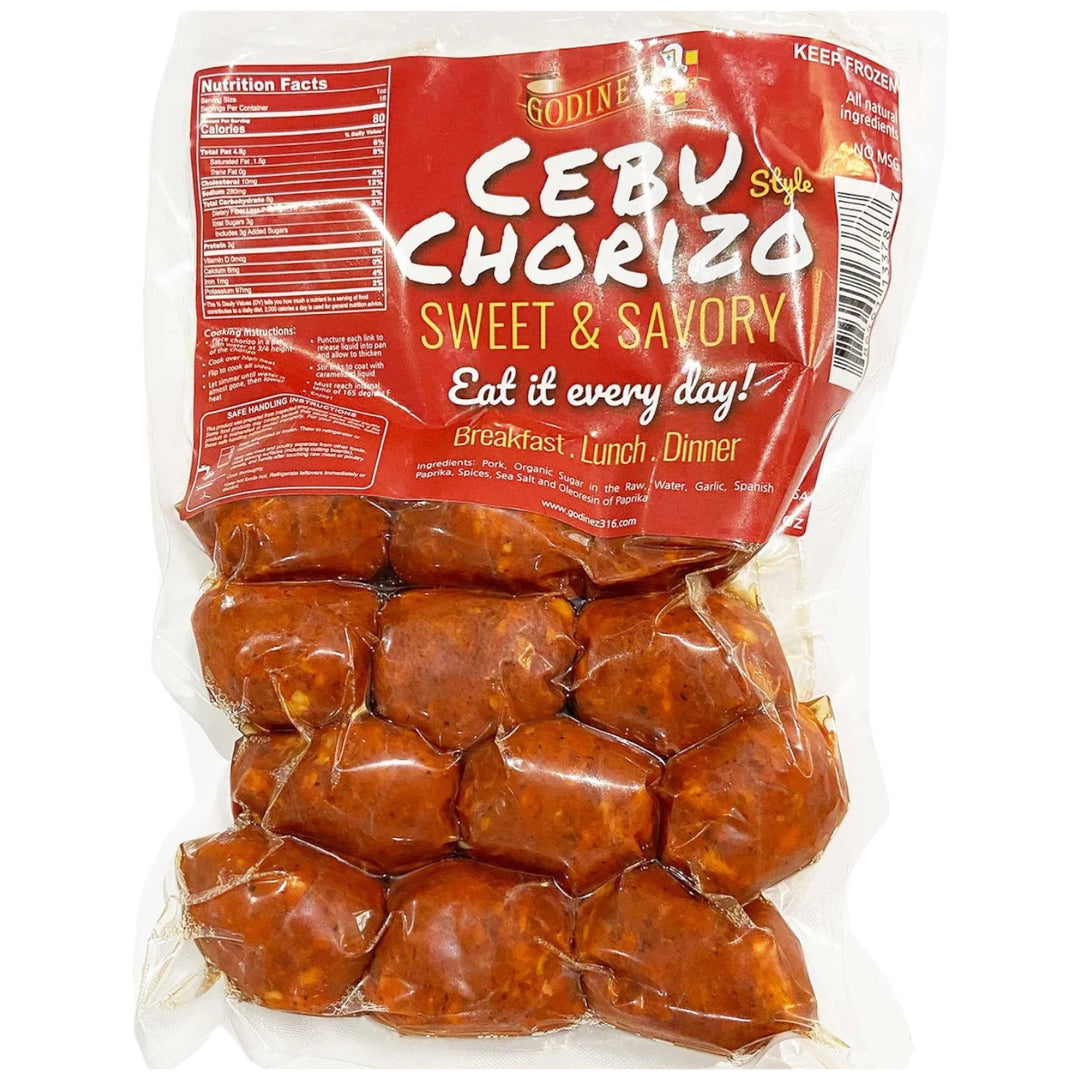 Godinez316 - Cebu Style Chorizo Sweet & Savory 16 OZ