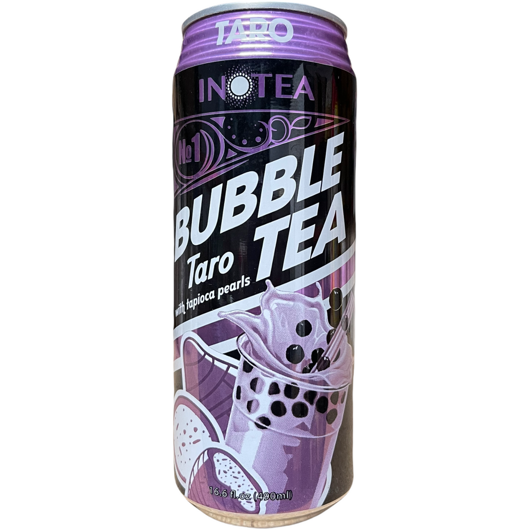 Inotea - Taro Bubble Tea with Tapioca Pearls 490 ML