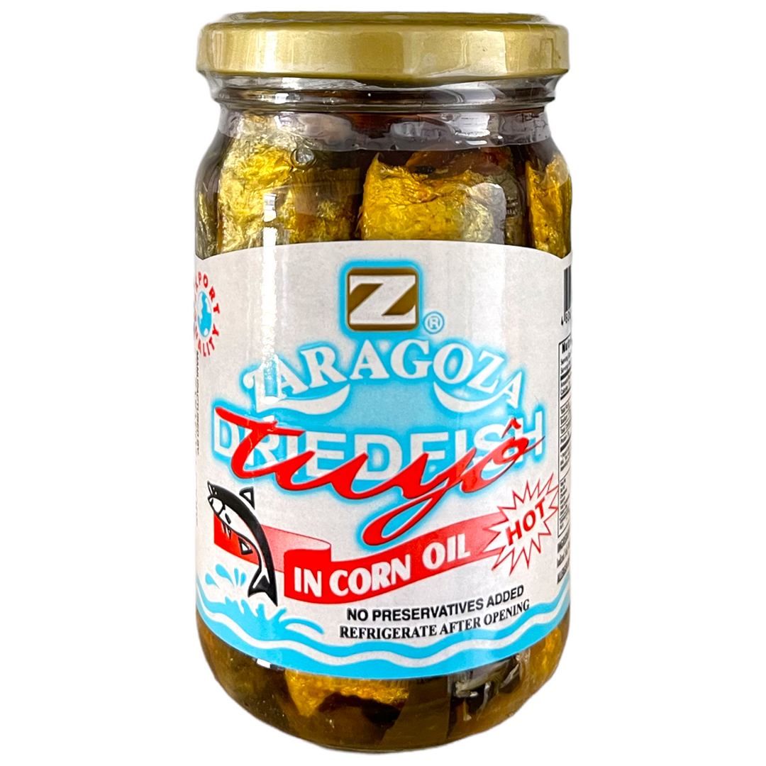 Zaragoza - Dried Fish Tuyo in Corn Oil HOT 7.76 OZ
