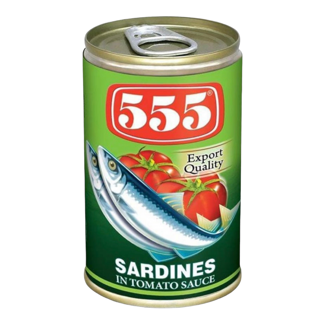 555 - Sardines in Tomato Sauce 5.5 OZ