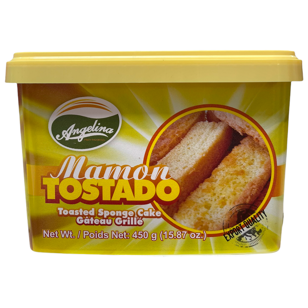 Angelina - Mamon Tostado - Toasted Sponge Cake 450 G