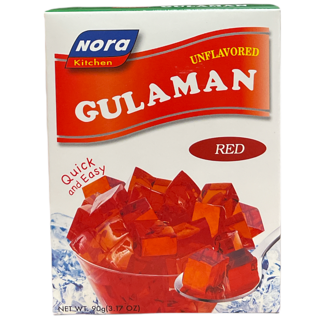 Nora Kitchen - Unflavored Gulaman Red 90 G