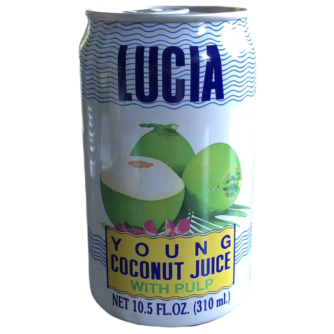 Lucia - Young Coconut Juice with Pulp 10.5 FL OZ