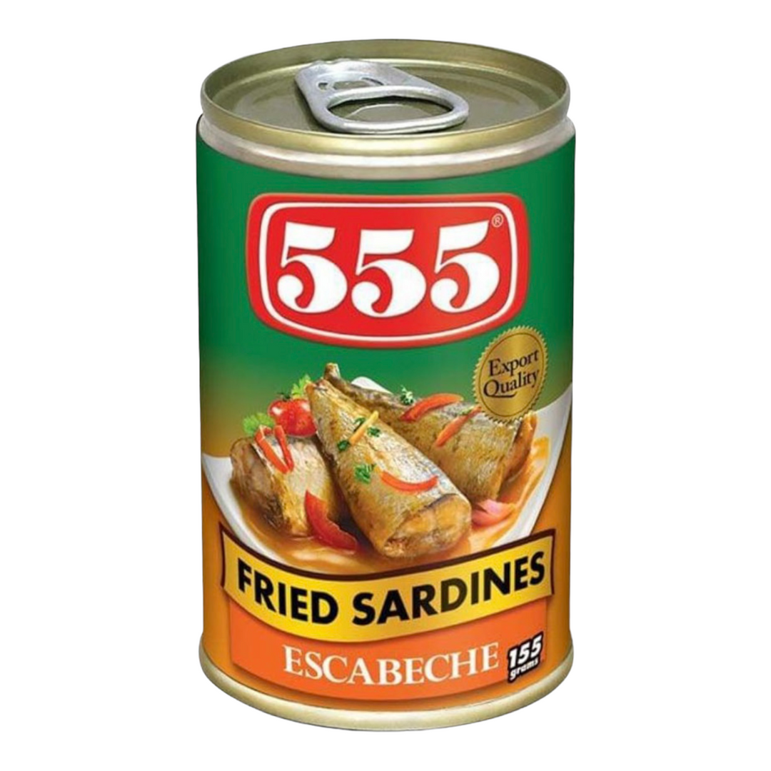 555 - Fried Sardines Escabeche - Sweet & Sour Sauce 5.5 OZ