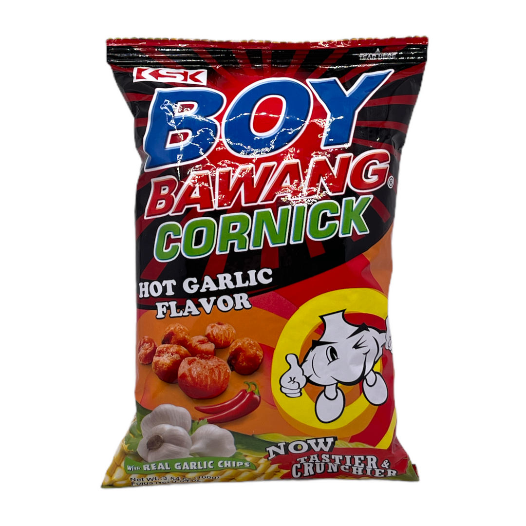 Boy Bawang - Cornick Hot Garlic Flavor 3.54 OZ