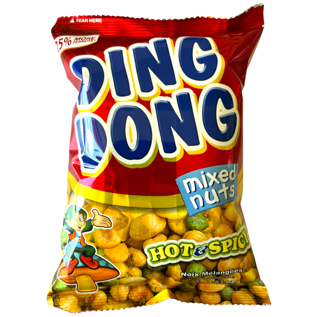 Ding Dong - Mixed Nuts HOT & SPICY 3.53 OZ