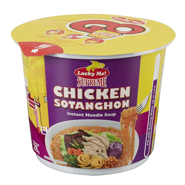 Lucky Me - Supreme Chicken Sotanghon Instant Noodle Soup 28 G