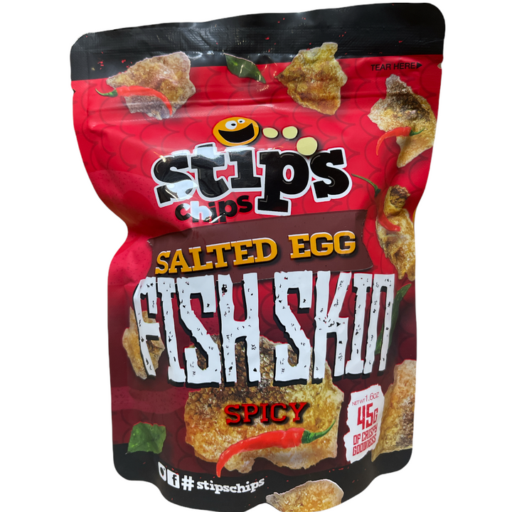 Stips Chips - Salted Egg Fish Skin Spicy 2.12 OZ