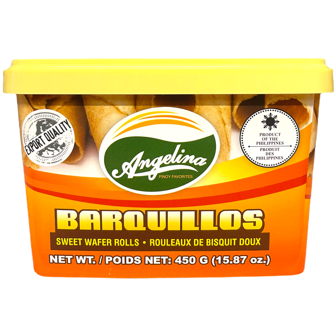 Angelina - Barquillos - Sweet Wafer Rolls 450 G