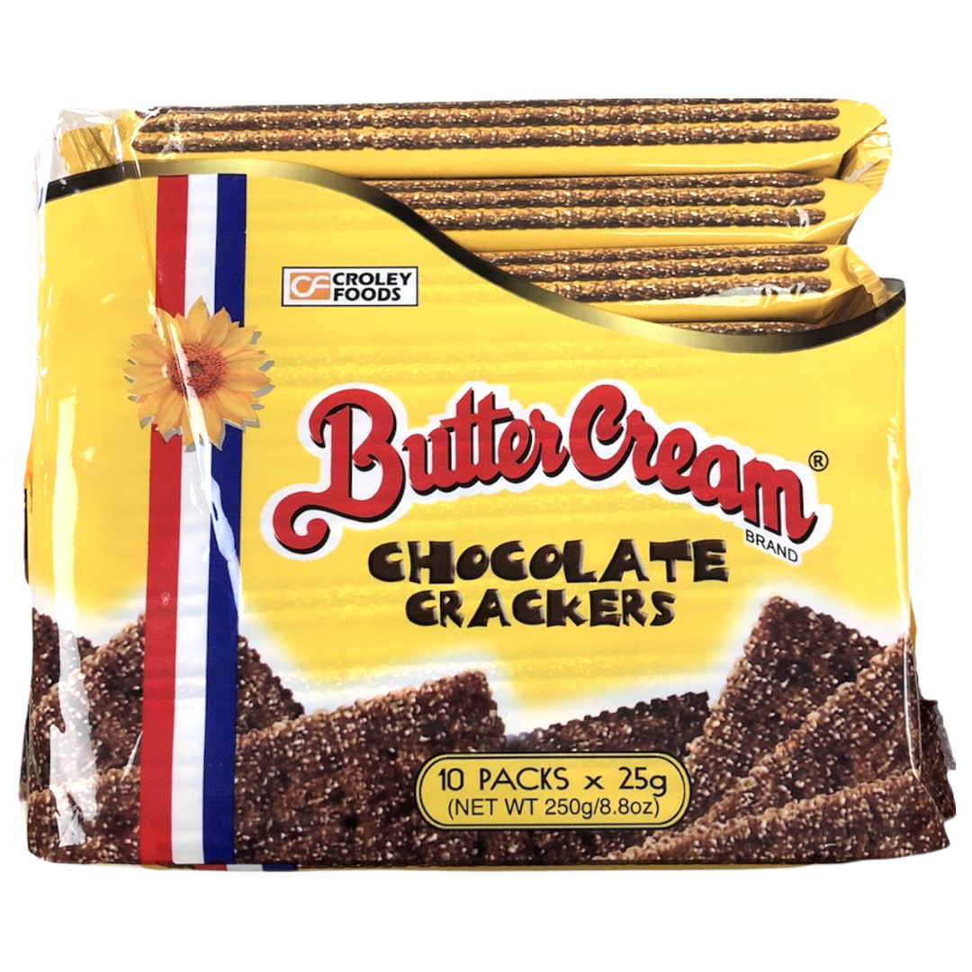 Butter Cream - Chocolate Crackers 25 G X 10 Pack