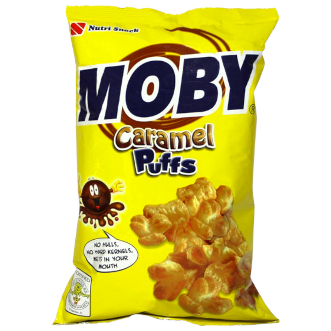 Nutri Snack - Moby Caramel Puffs 90 G