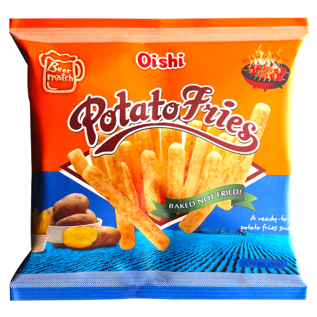 Oishi - Potato Fries Barbecue Flavor 50 G