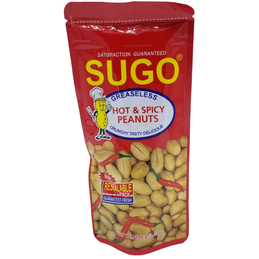 SUGO - Greaseless Hot & Spicy Peanuts 100 G