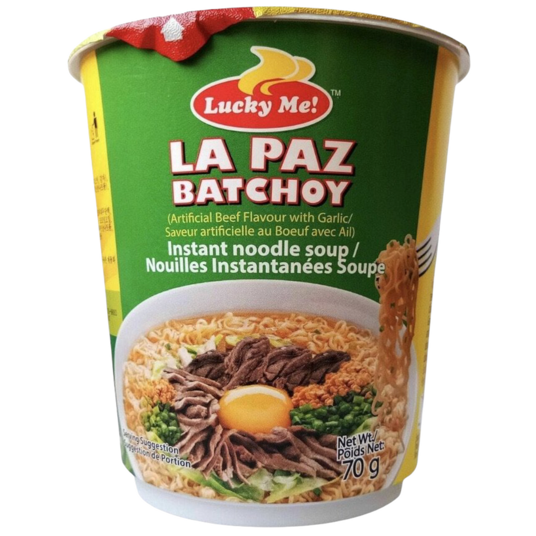 Lucky Me - LA PAZ BATCHOY Instant Noodle Soup (BIG) 70 G