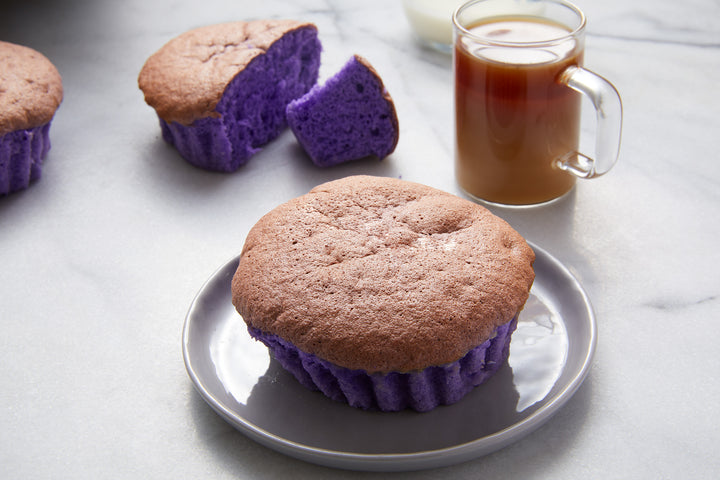 Goldilocks - Ube Mamon - Purple Yam French Sponge Cake 2 OZ