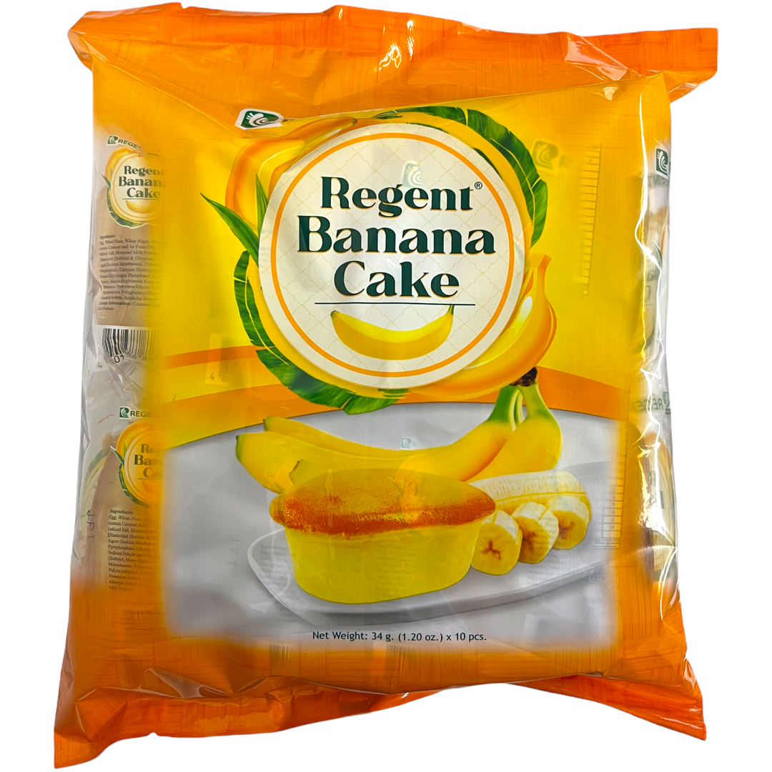 Regent - Banana Cake 34 G X 10 Pack