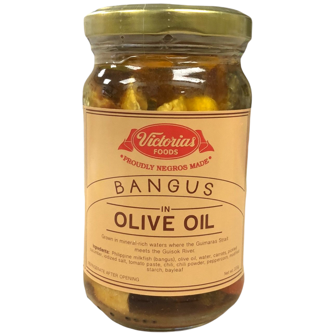 Victoria’s Foods - Bangus in Olive Oil REGULAR 8 OZ