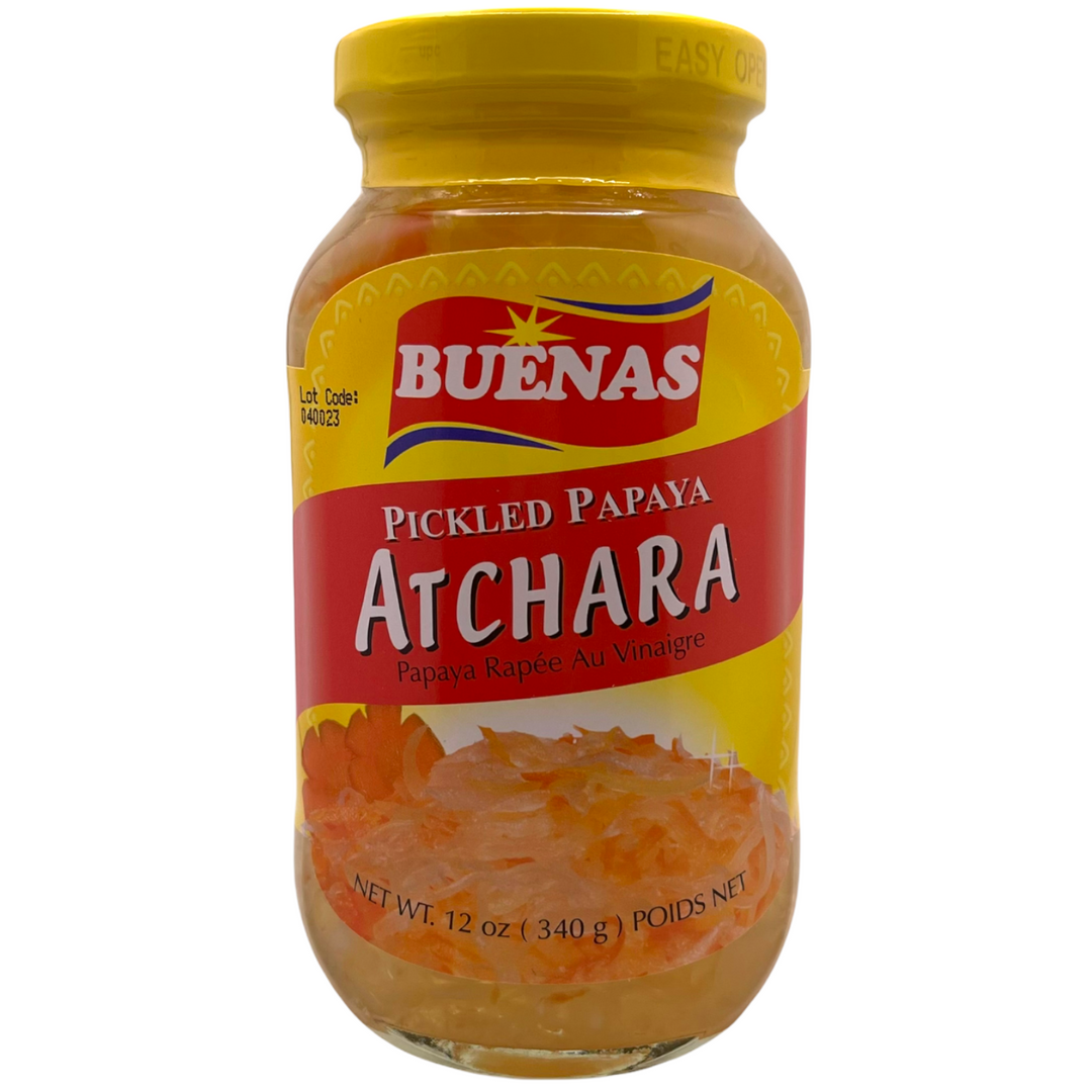 Buenas Pickled Papaya Atchara 12 OZ