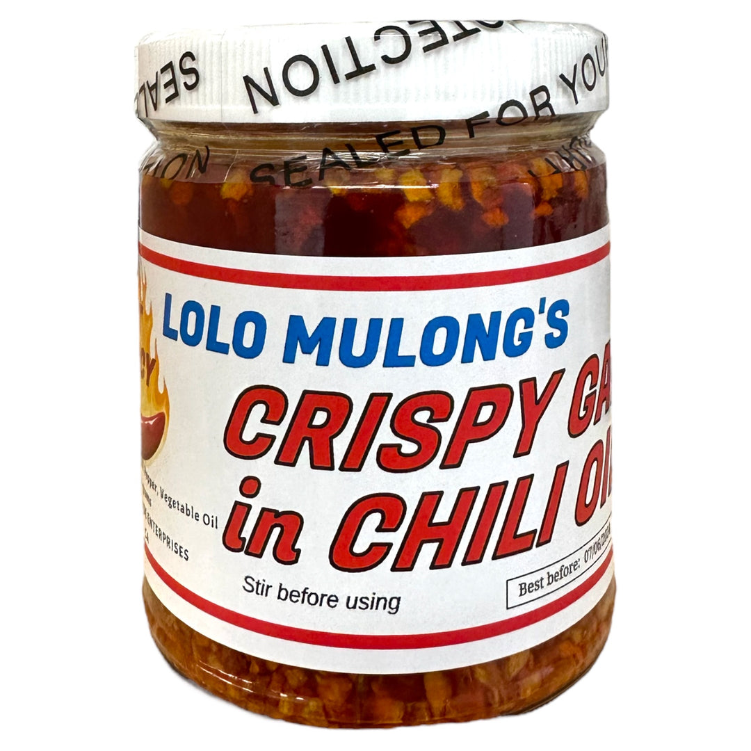 Lolo Mulong’s - Crispy Garlic in Chili Oil 9 OZ