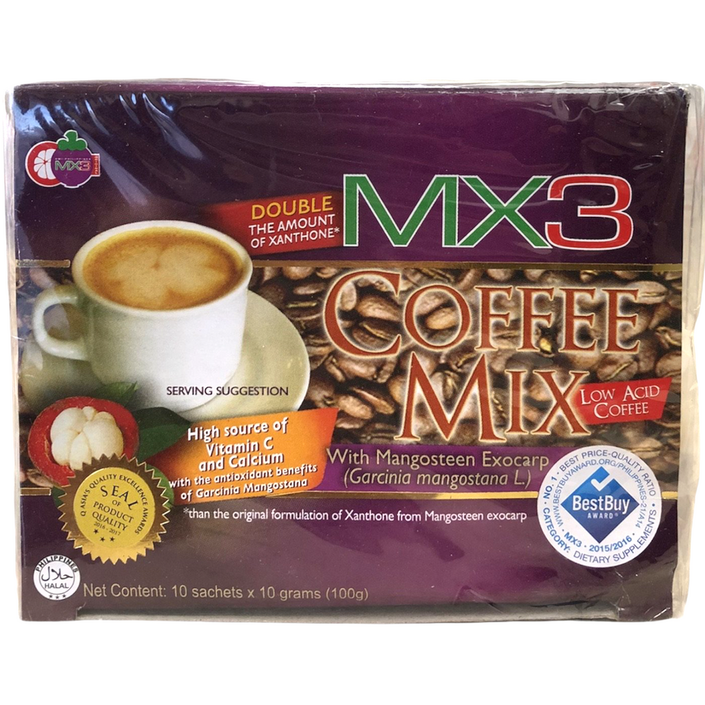 MX3 - Powdered Coffee Mix 10 G X 10 Sachets – Sophia's Home 