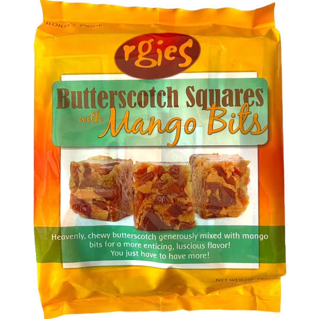 Rgies - Butterscotch Squares with Mango Bits 170 G
