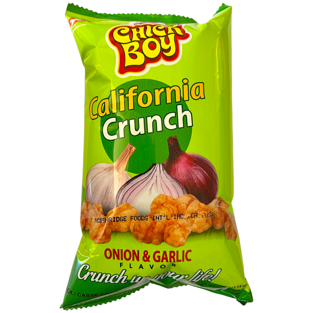 Chick Boy - California Crunch Onion & Garlic Flavor 100 G