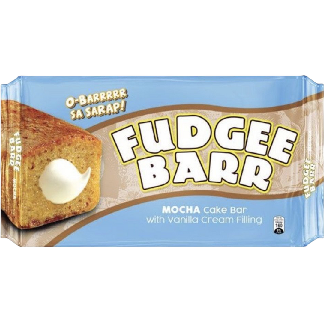 Fudgee Barr - Mocha Cake Bar w/ Vanilla Cream Filling 40 G X 10 Pack –  Sophia's Home Favorites
