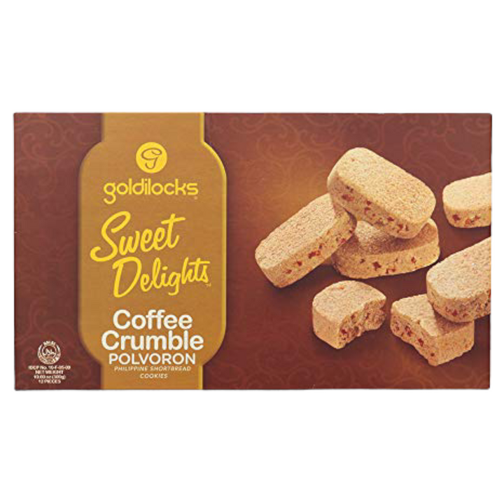 Goldilocks - Coffee Crumble Polvoron 12 PCS 10.60 OZ