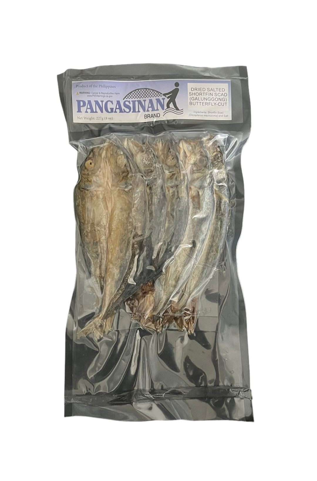 Pangasinan - Dried Salted Shortfin Scad (GALUNGGONG) 8 oz