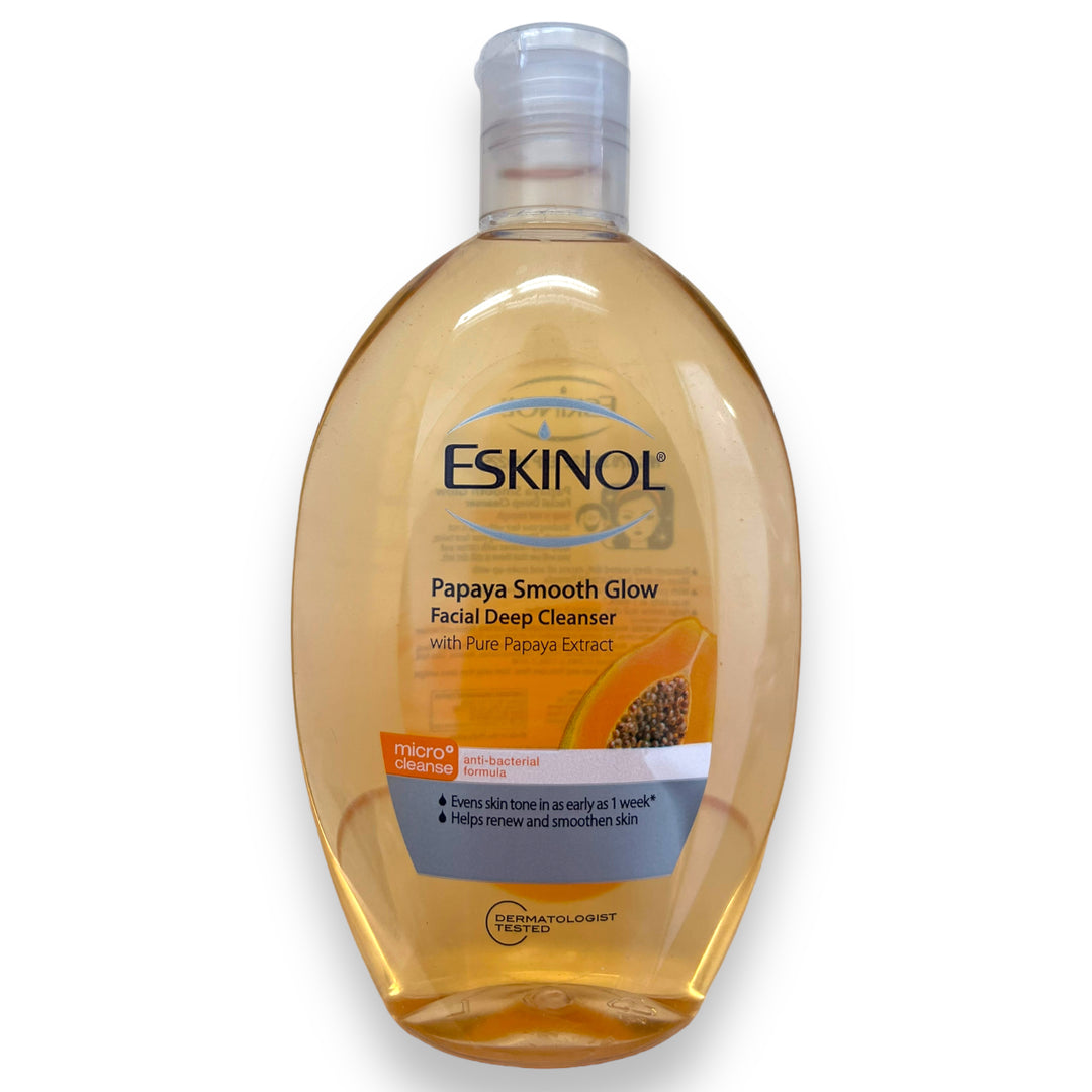 Eskinol - Papaya Smooth Glow Facial Deep Cleanser with Pure Papaya Extract 225 ML