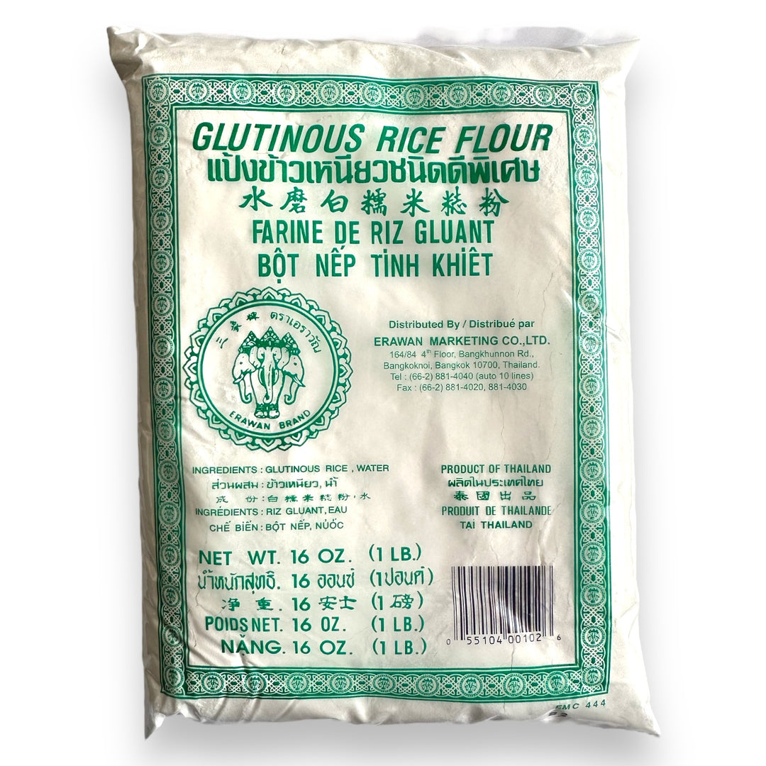 Erawan - Glutinous Rice Flour (GREEN) 16 OZ