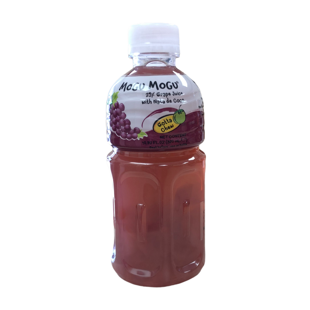 Mogu Mogu - Grape Juice w/ Nata de Coco 320 ML