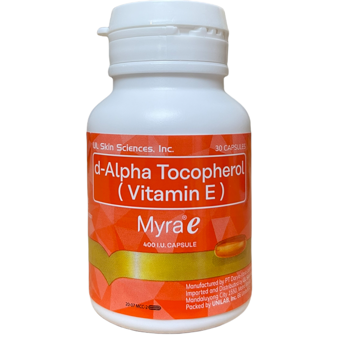Myra E - 400 I.U. Vitamin E 30 Capsules