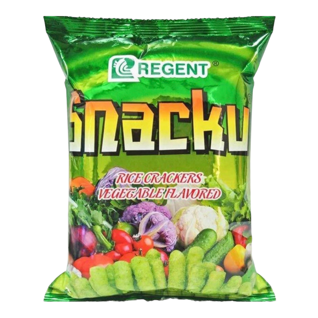 Regent - Snacku Rice Crackers Vegetable Flavored 60 G