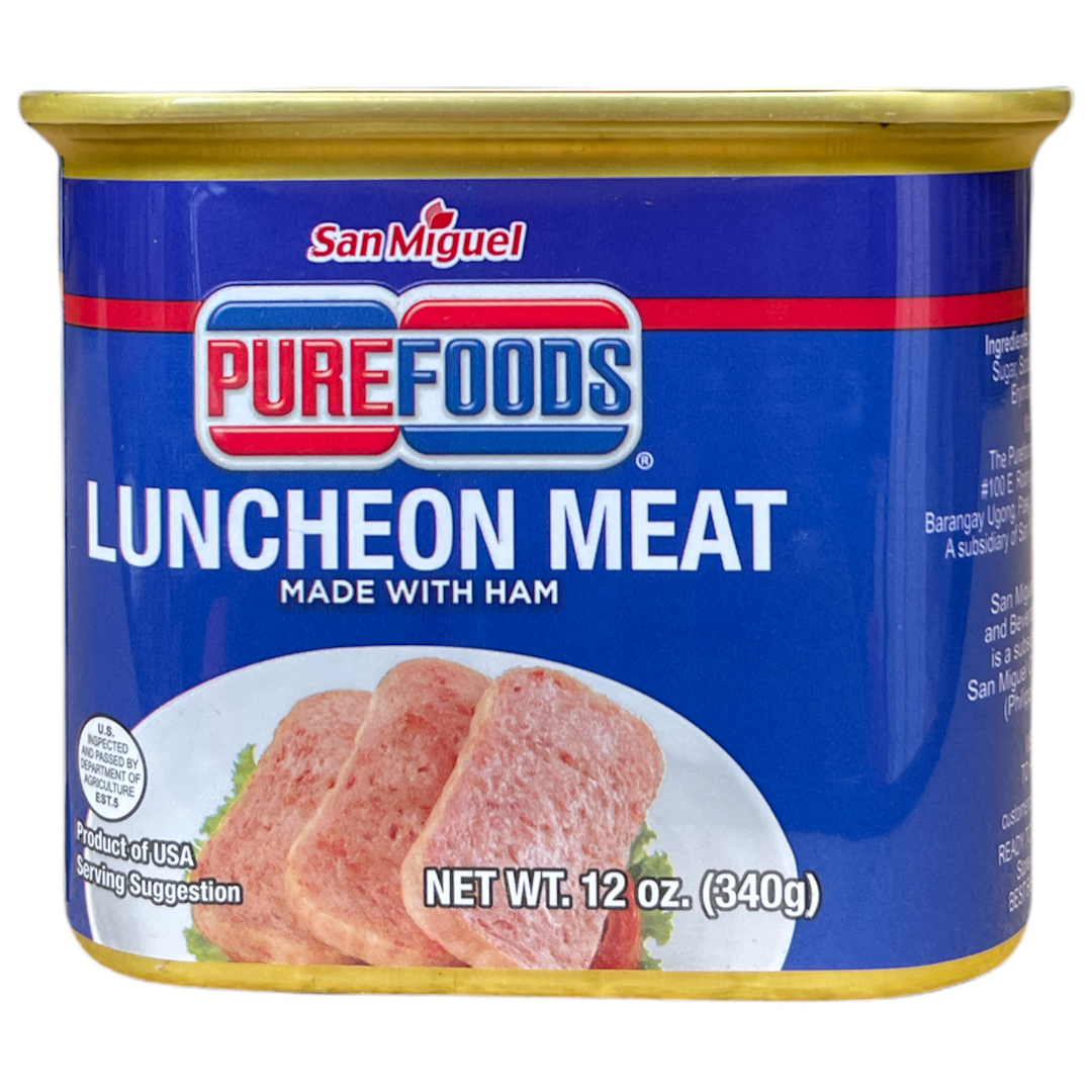 San Miguel - Purefoods Luncheon Meat Made with Ham 12 OZ