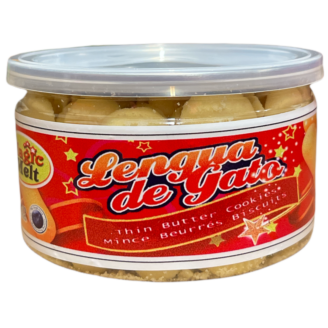 Magic Melt - Lengua de Gato Thin Butter Cookies 190 G
