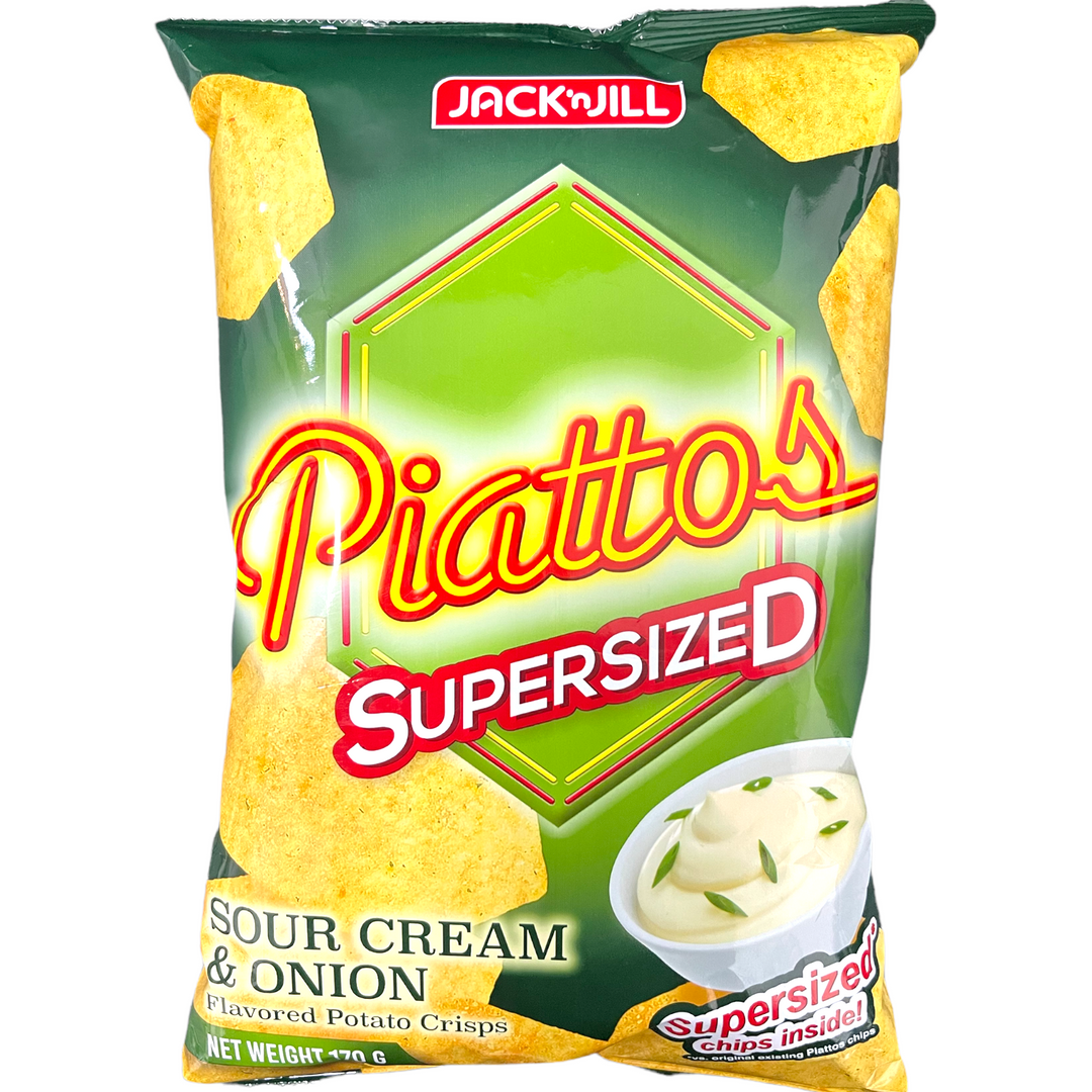 Jack ‘N Jill - Piattos Sour Cream & Onion Supersized 170 G